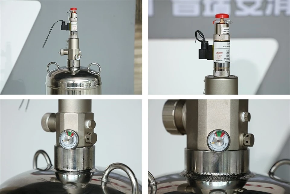 4.2MPa 150L 180L Fk-5112 Novec 1230 Total Flooding Gas Fire Suppression System