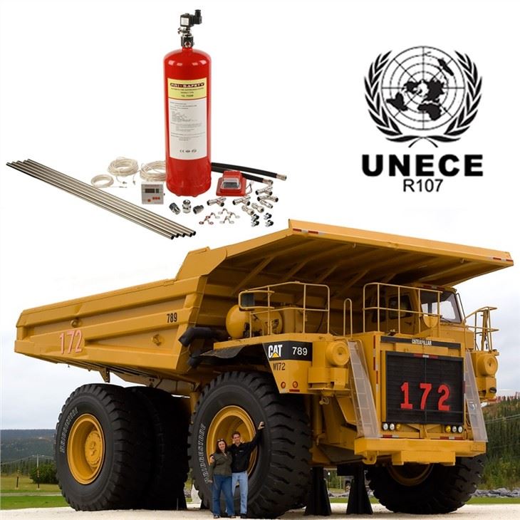 Dry Powder AFSS For Vehicles