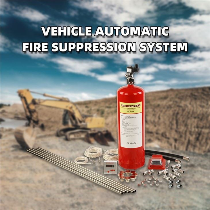 Vehicle Automatic Fire Extinguisher System